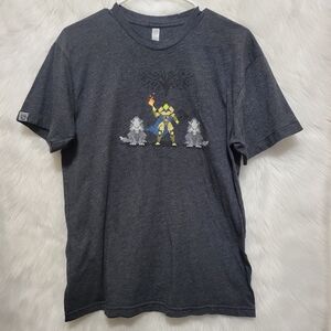 Destiny Heather Gray 16 Bit Sprites T-Shirt Rare Official Bungie Size M Halo